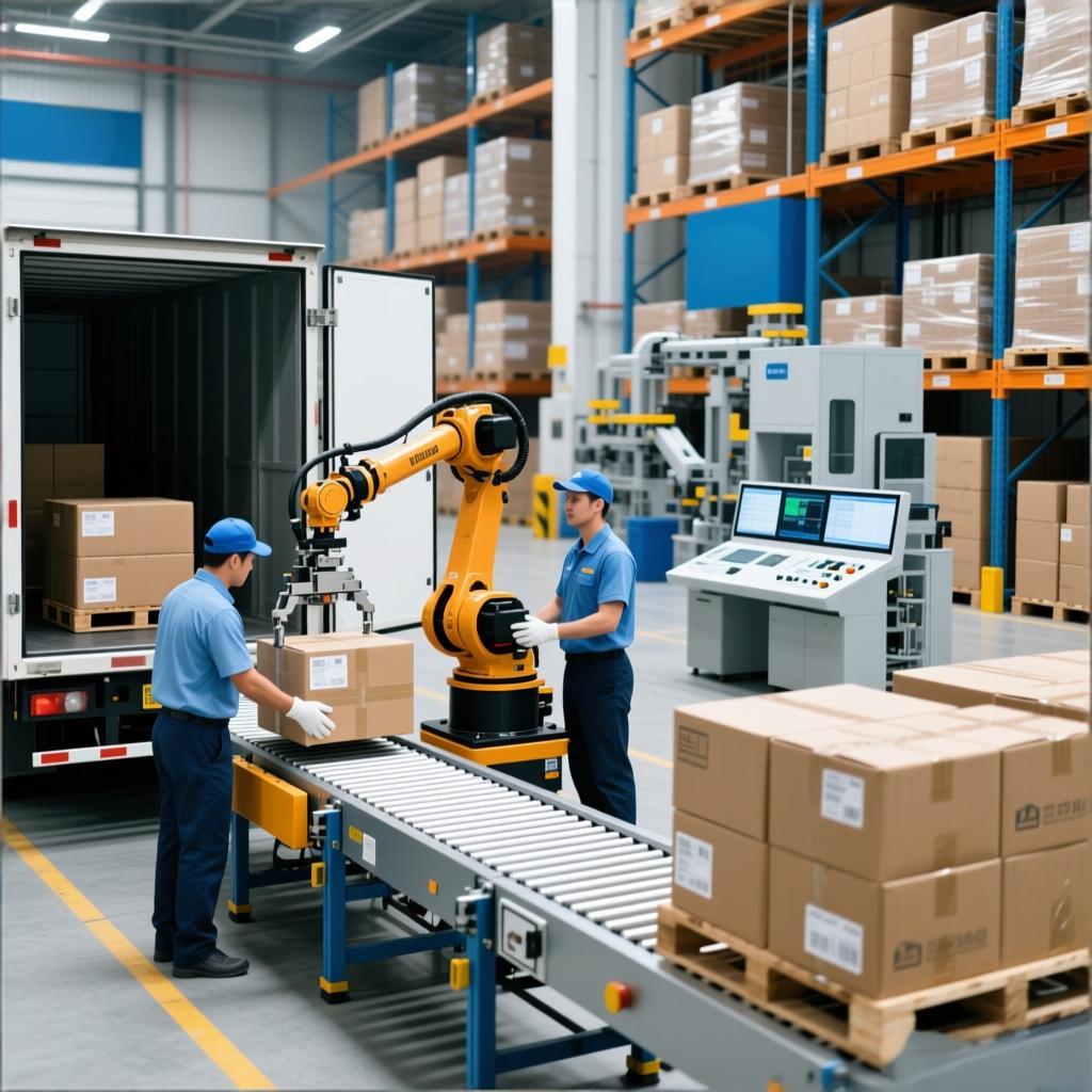 云仓物流案例图片