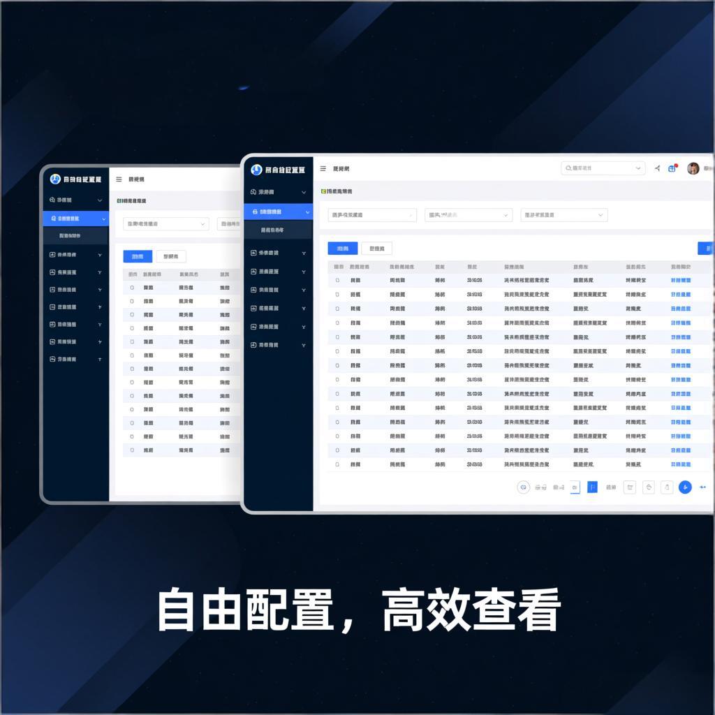 自定义显示表格数据功能界面